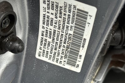 2020 Honda Civic Sedan Sport