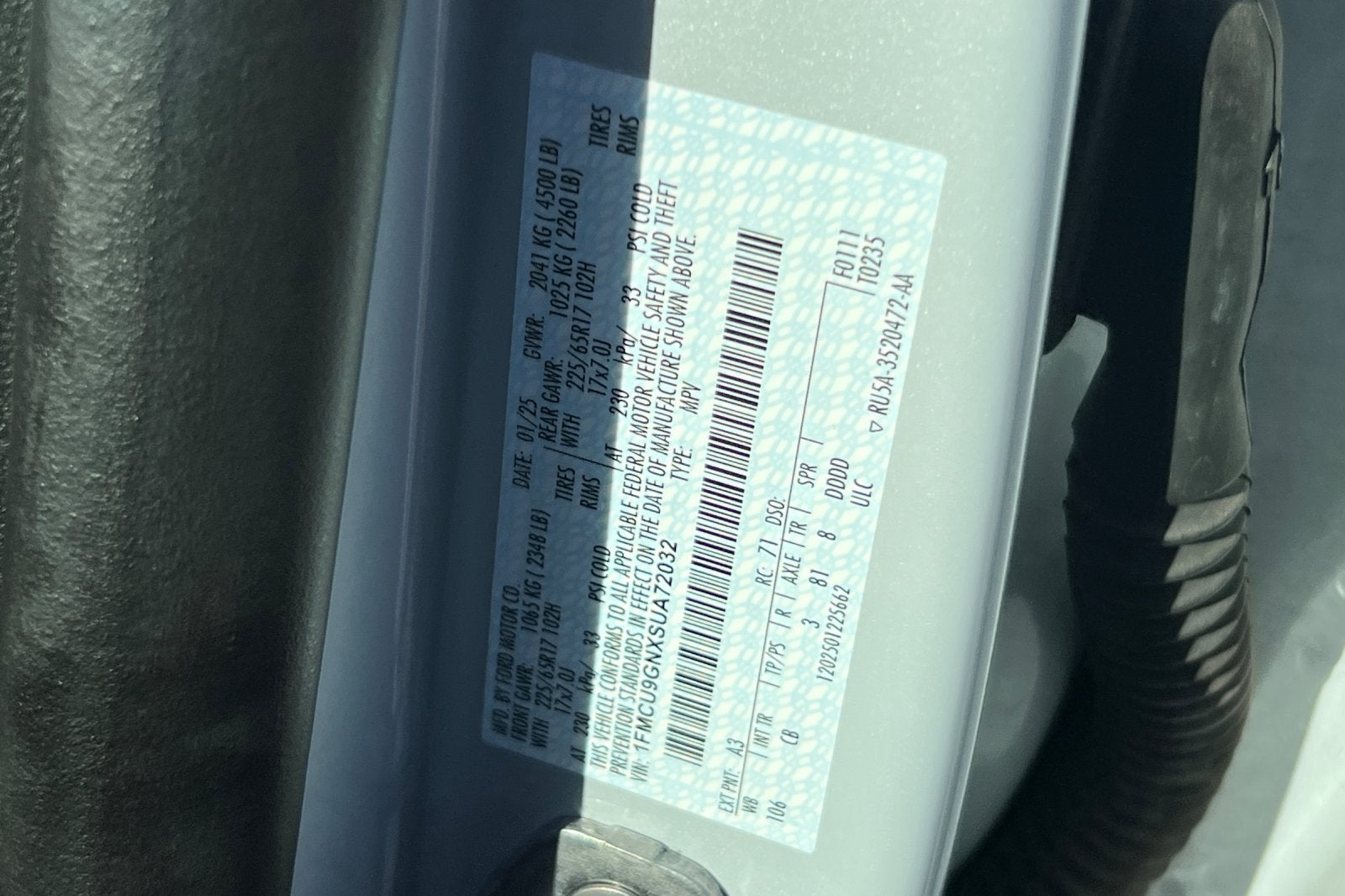 2025 Ford Escape Active