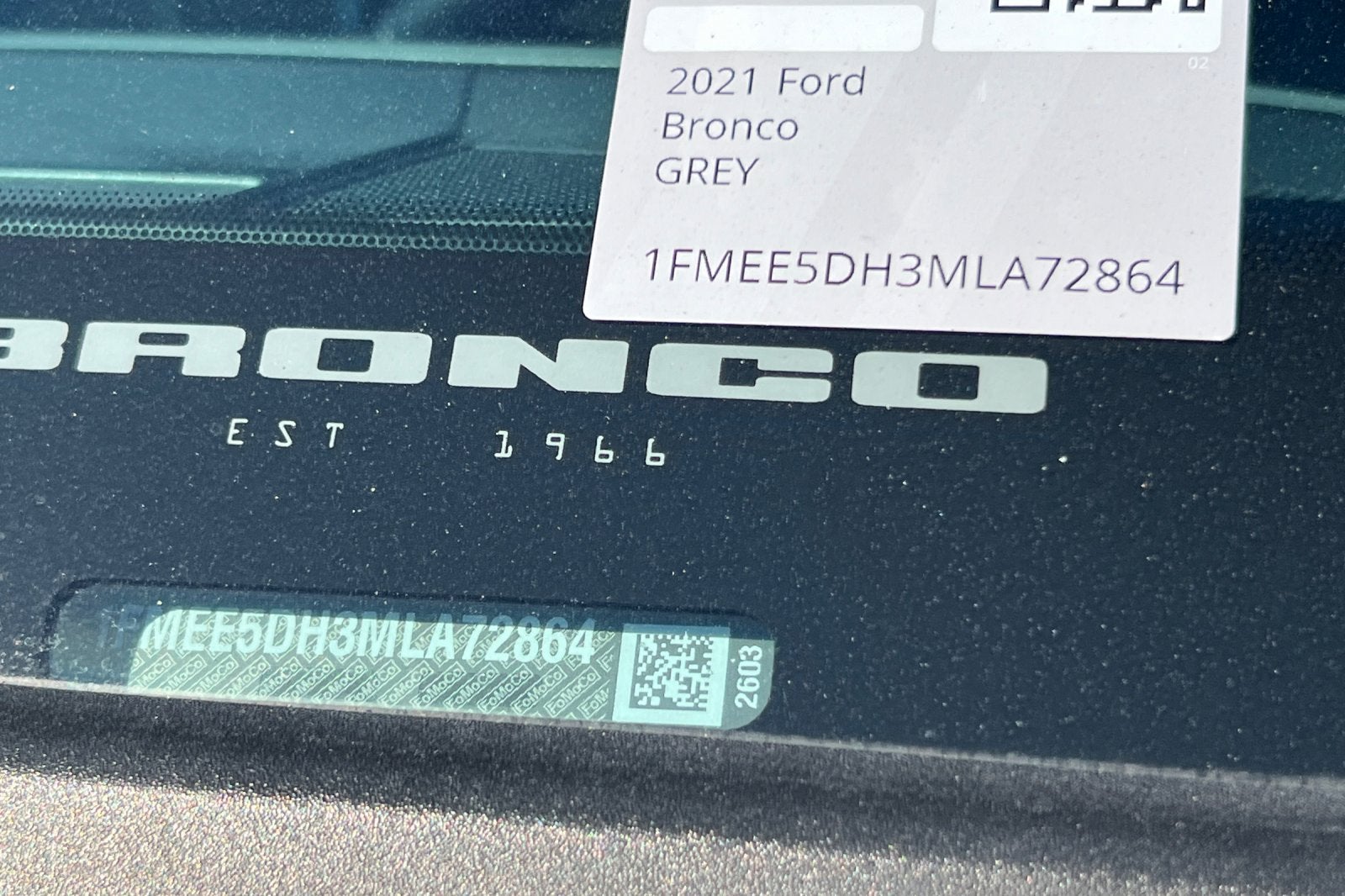 2021 Ford Bronco Badlands