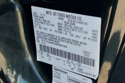 2016 Ford Super Duty F-250 SRW XL 2WD SuperCab 142