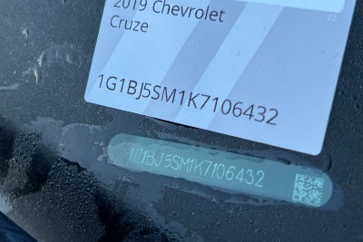 2019 Chevrolet Cruze Base