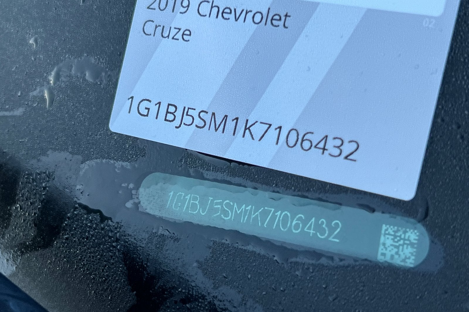 2019 Chevrolet Cruze Base