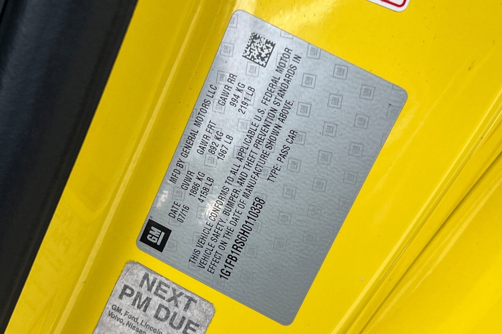 2017 Chevrolet Camaro 1LT