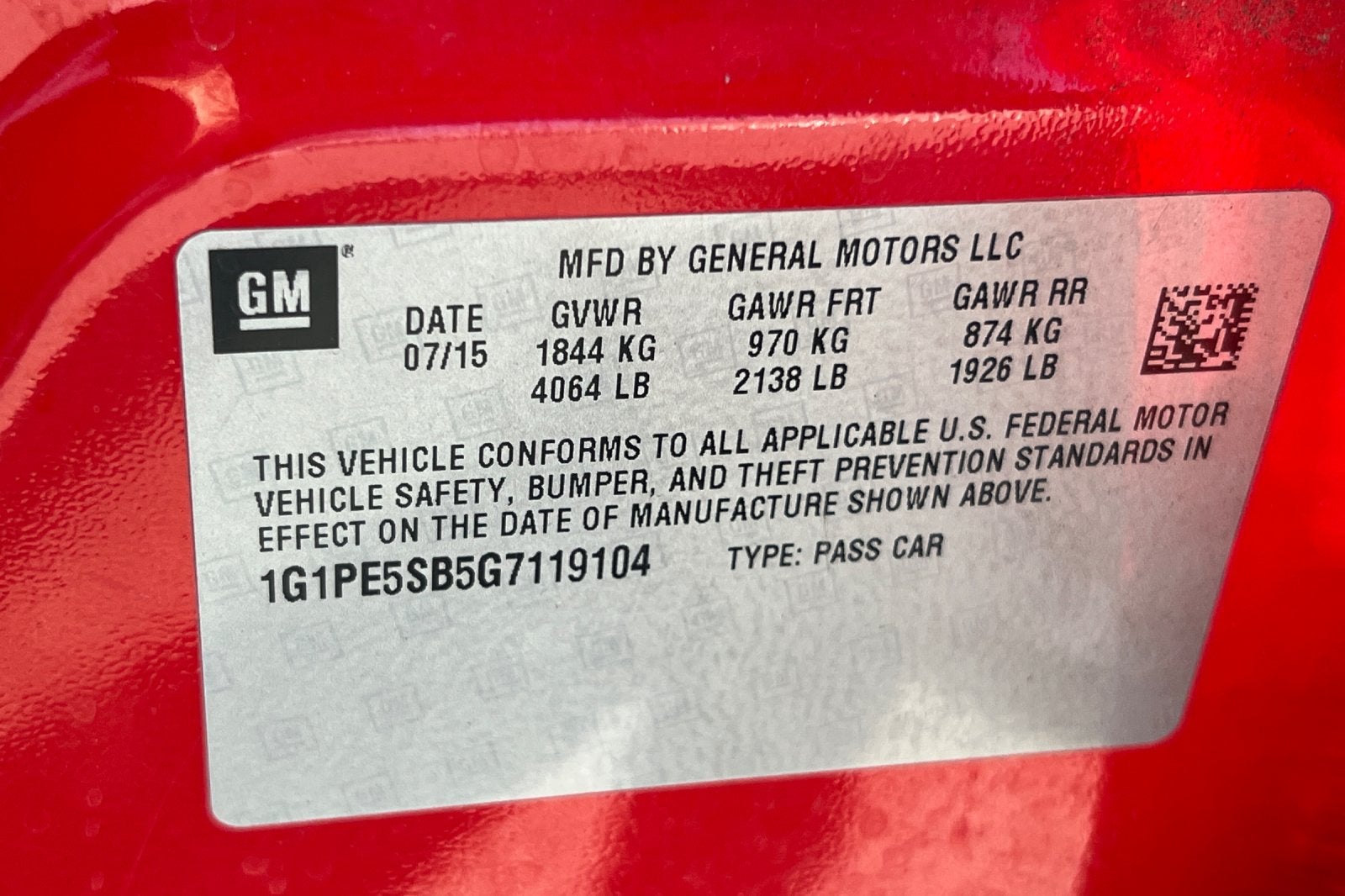 2016 Chevrolet Cruze Limited LT