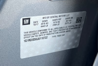 2018 Chevrolet Volt LT