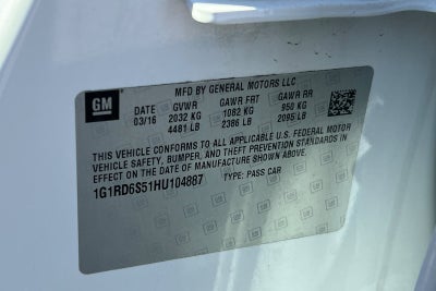 2017 Chevrolet Volt Premier