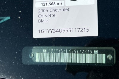 2005 Chevrolet Corvette Base