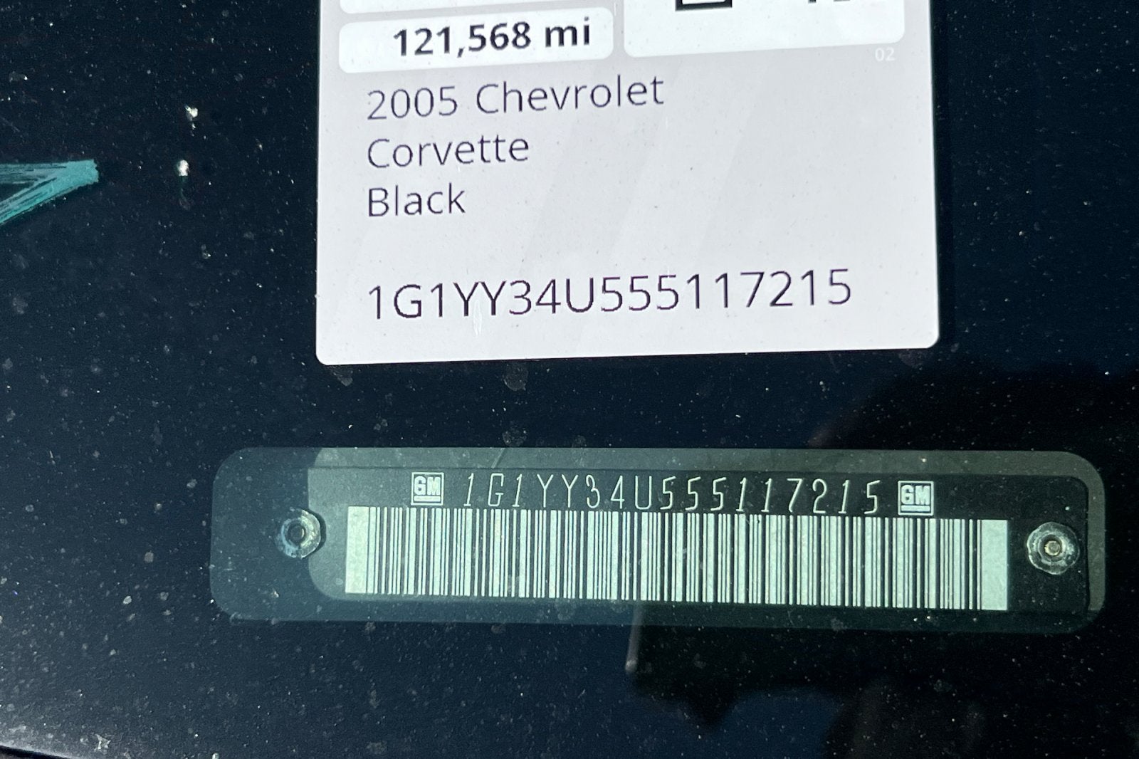 2005 Chevrolet Corvette Base