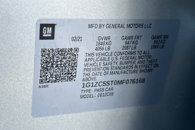 2021 Chevrolet Malibu LS