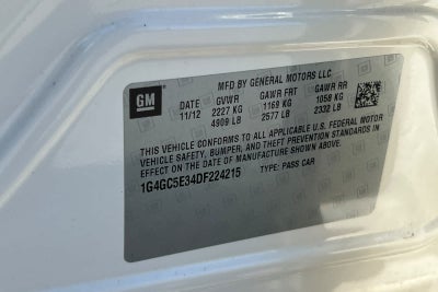 2013 Buick LaCrosse Leather