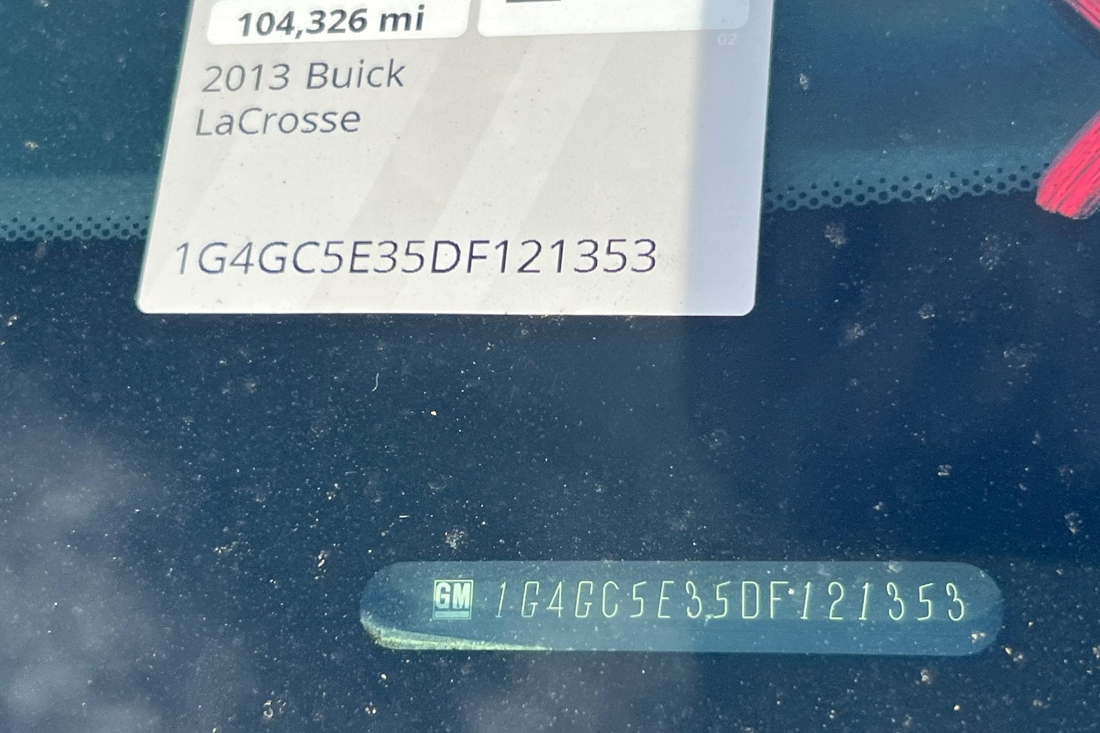 2013 Buick LaCrosse Leather