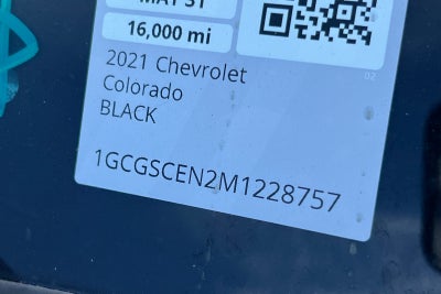 2021 Chevrolet Colorado 2WD LT