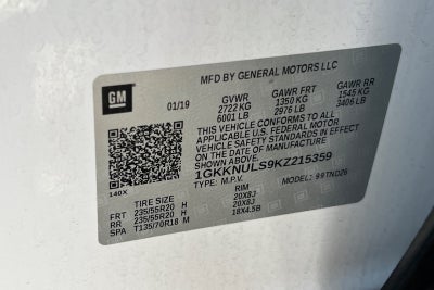2019 GMC Acadia SLT