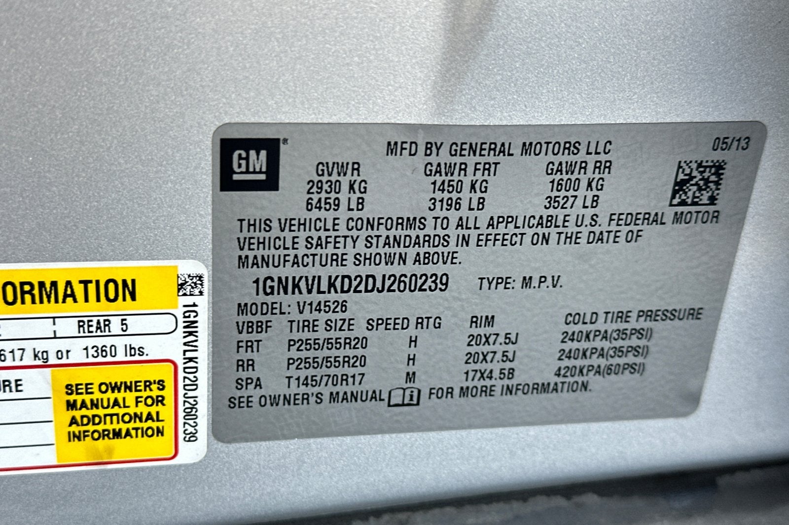 2013 Chevrolet Traverse LTZ