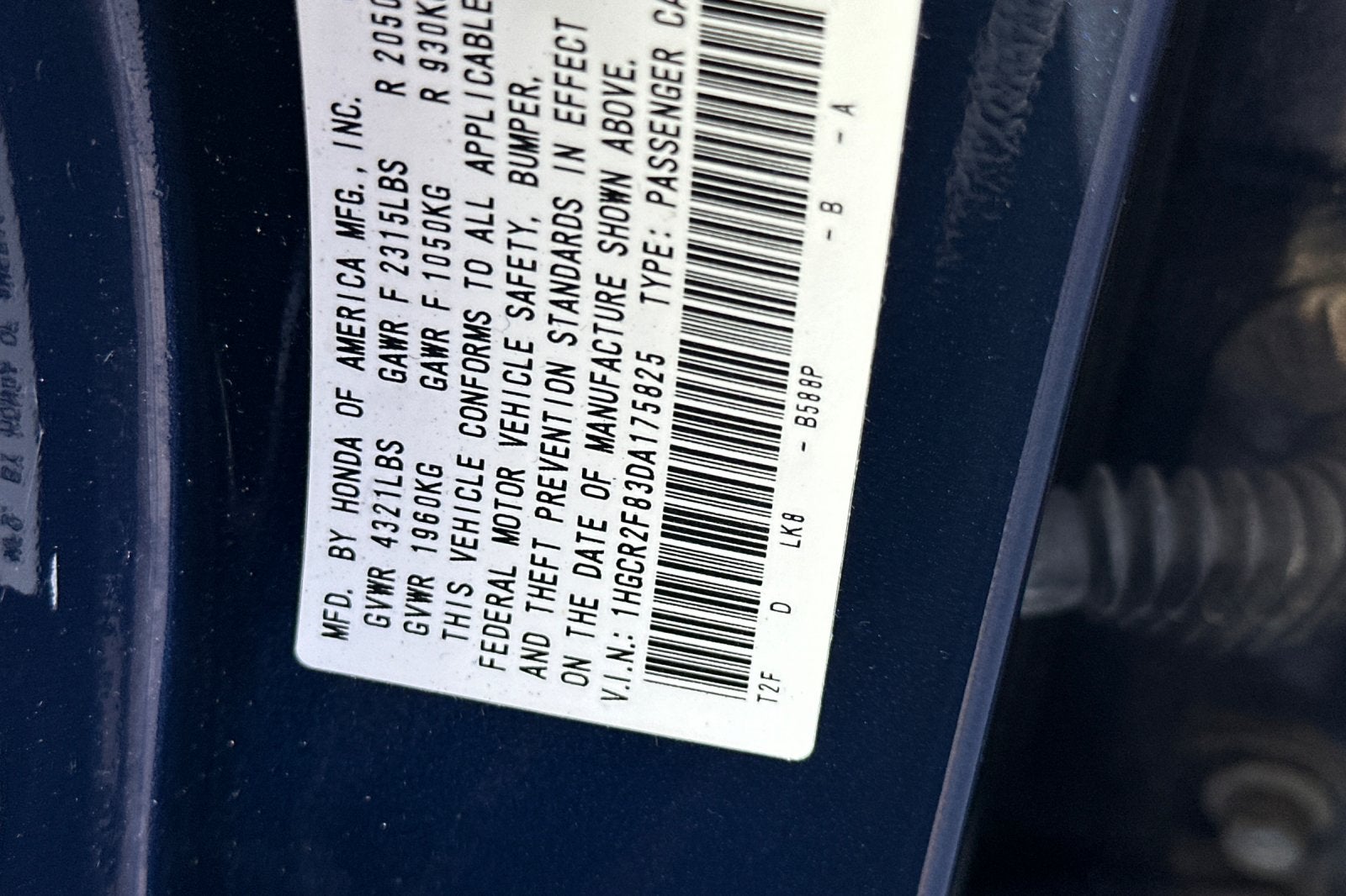 2013 Honda Accord Base