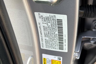 2018 Honda Accord Sedan LX 1.5T
