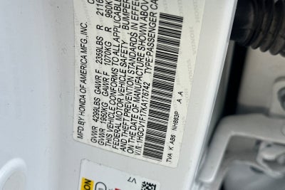 2019 Honda Accord LX 1.5T