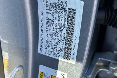 2020 Honda Accord Sedan LX