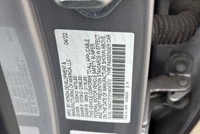2022 Honda Accord Sport