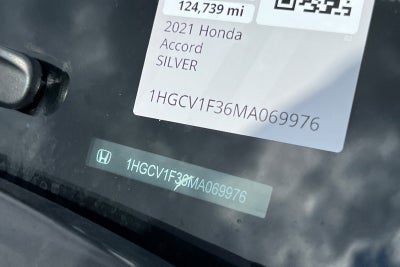 2021 Honda Accord Sedan Sport
