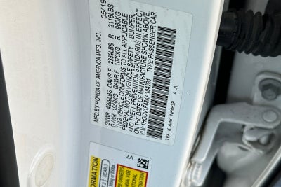 2019 Honda Accord Sedan EX 1.5T