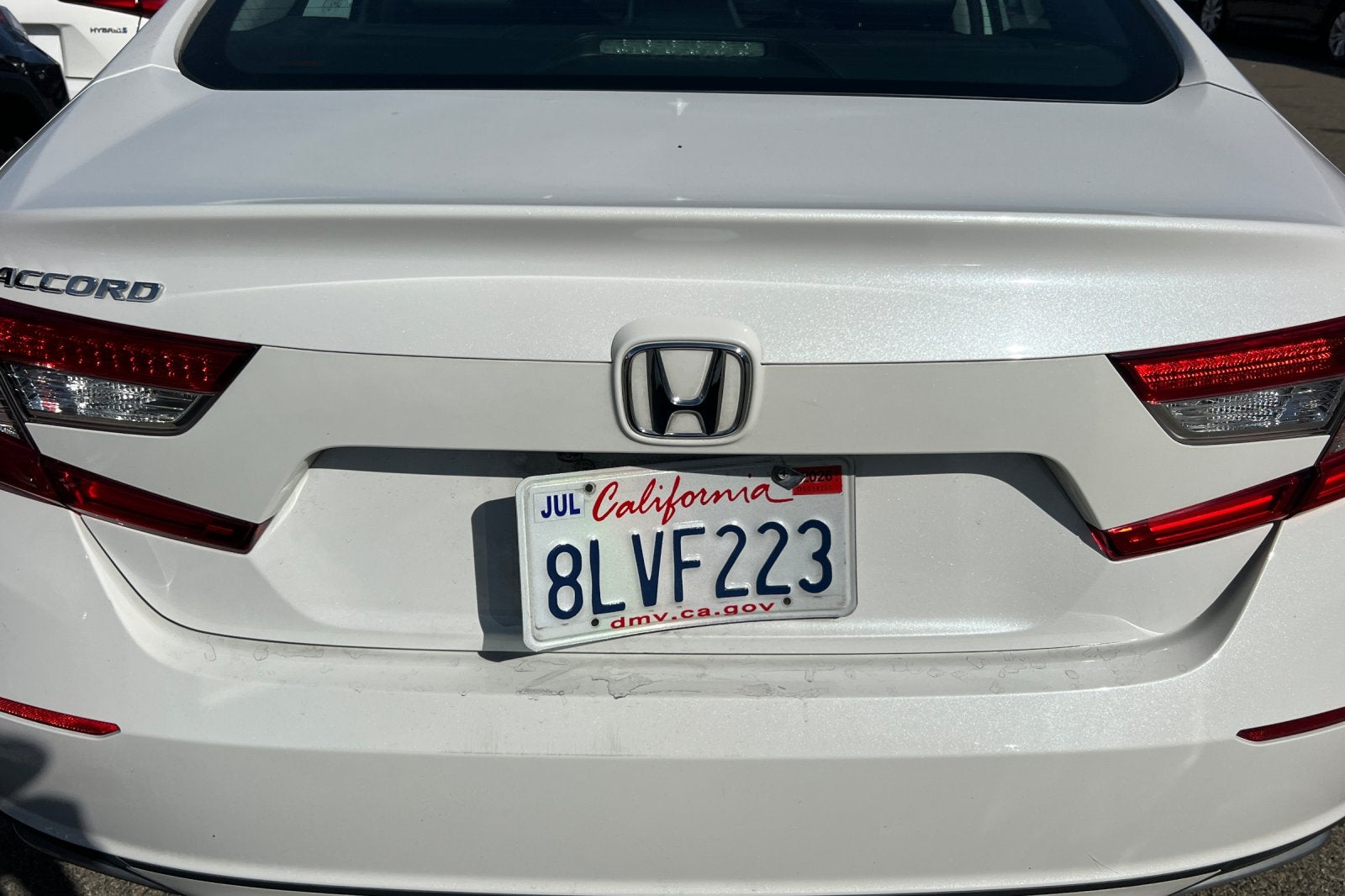 2019 Honda Accord EX 1.5T