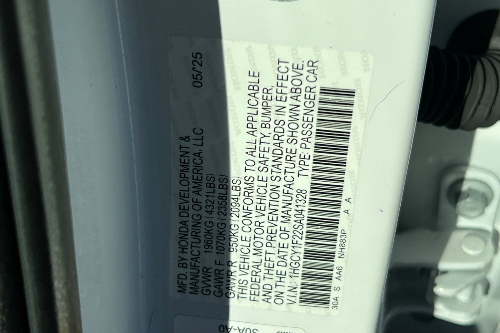 2025 Honda Accord LX