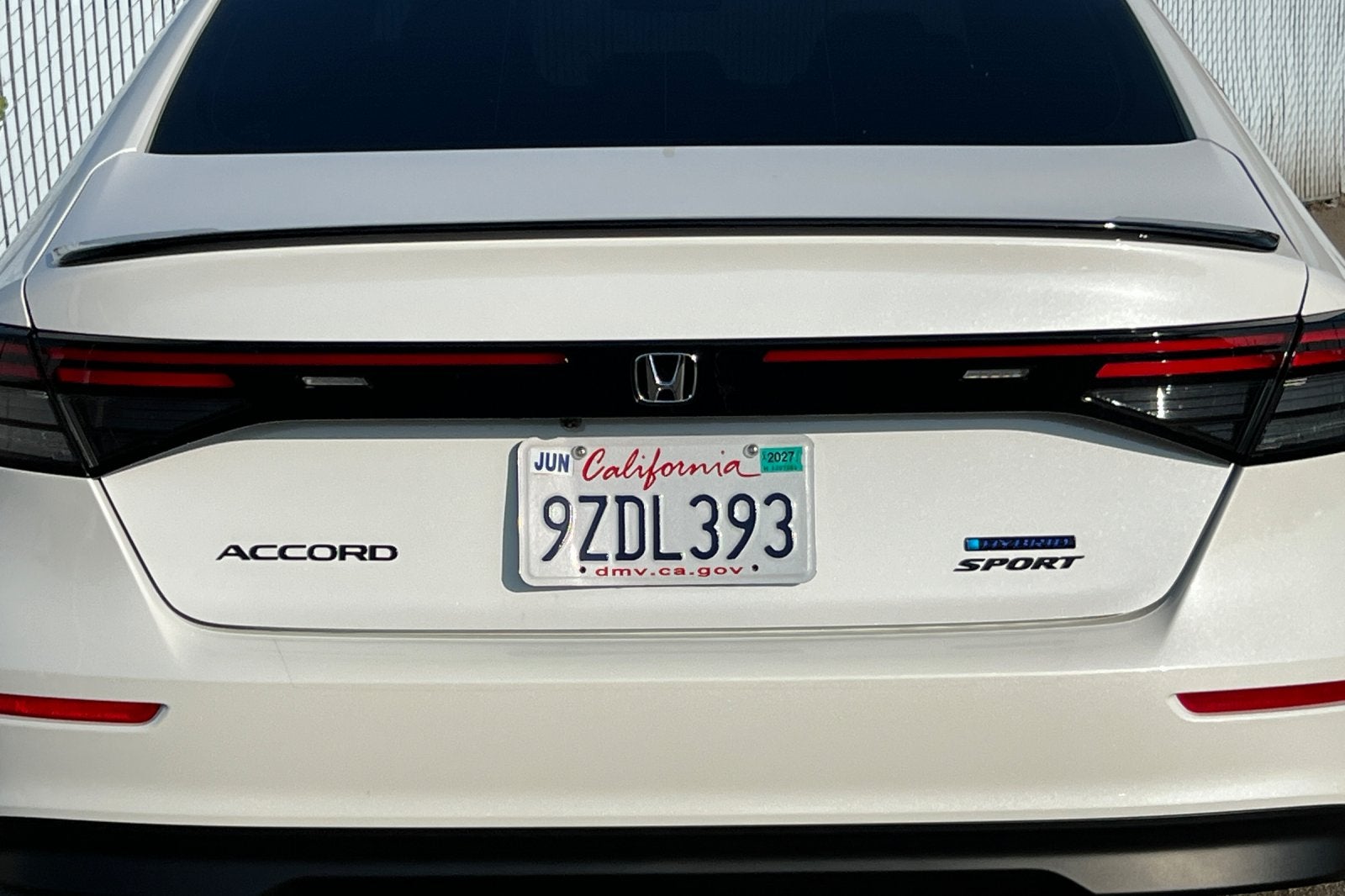 2026 Honda Accord Hybrid Sport