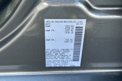 2024 Nissan Altima 2.5 SV