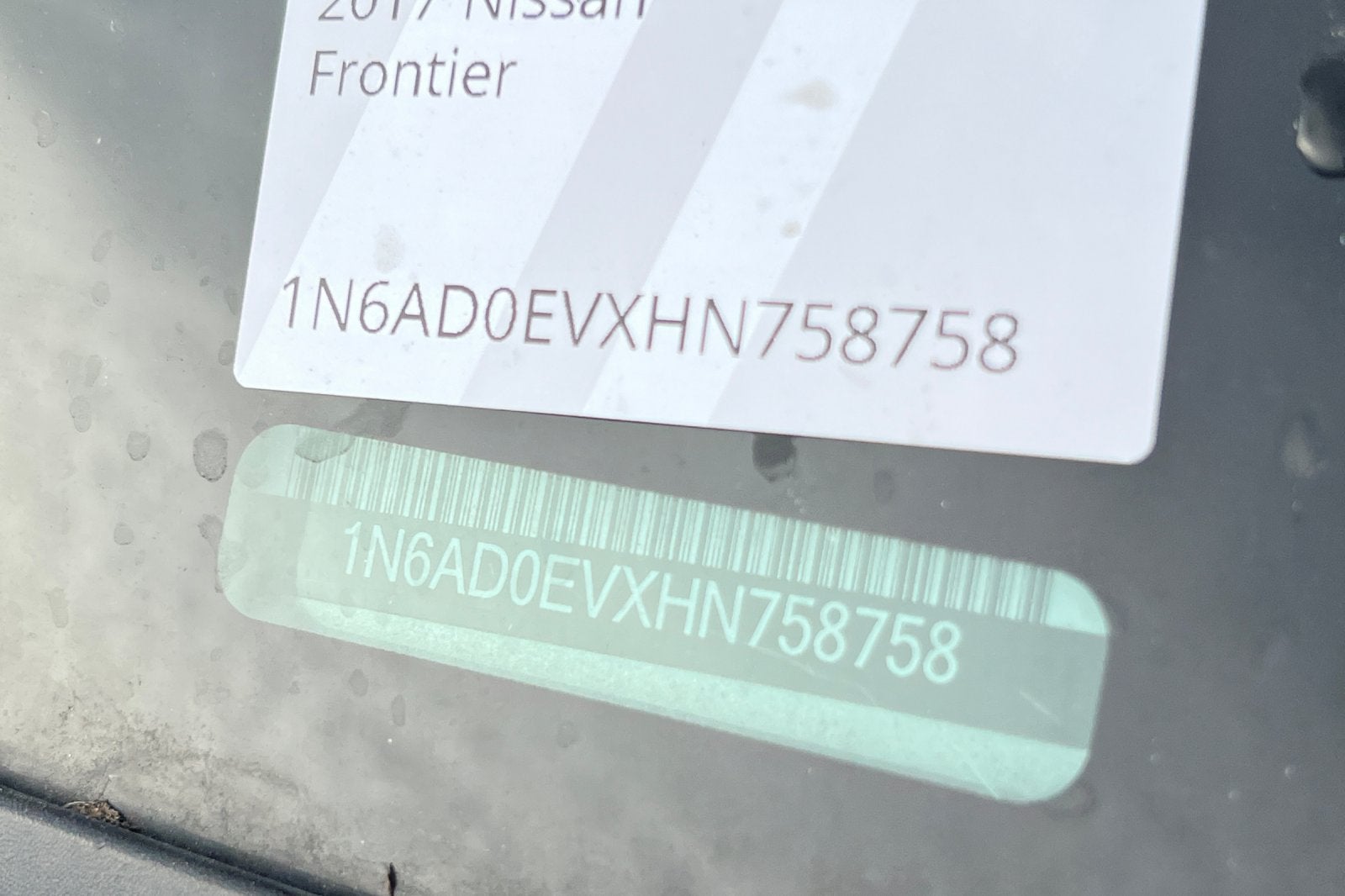 2017 Nissan Frontier SV V6