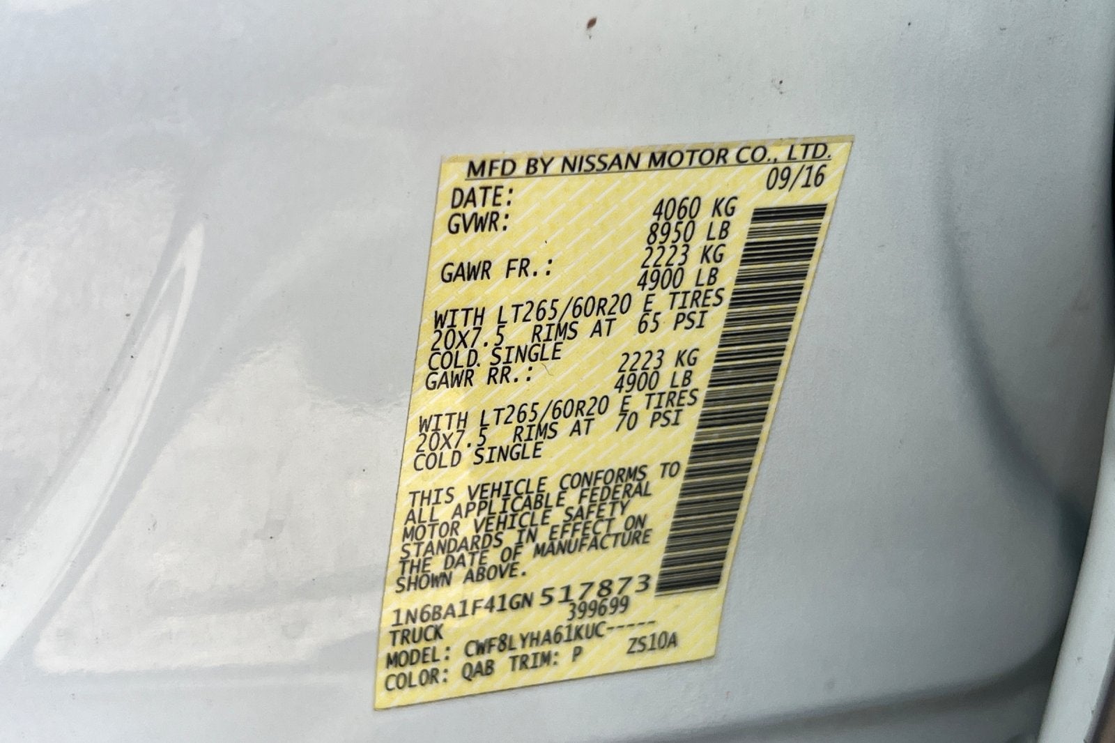 2016 Nissan Titan XD Platinum Reserve