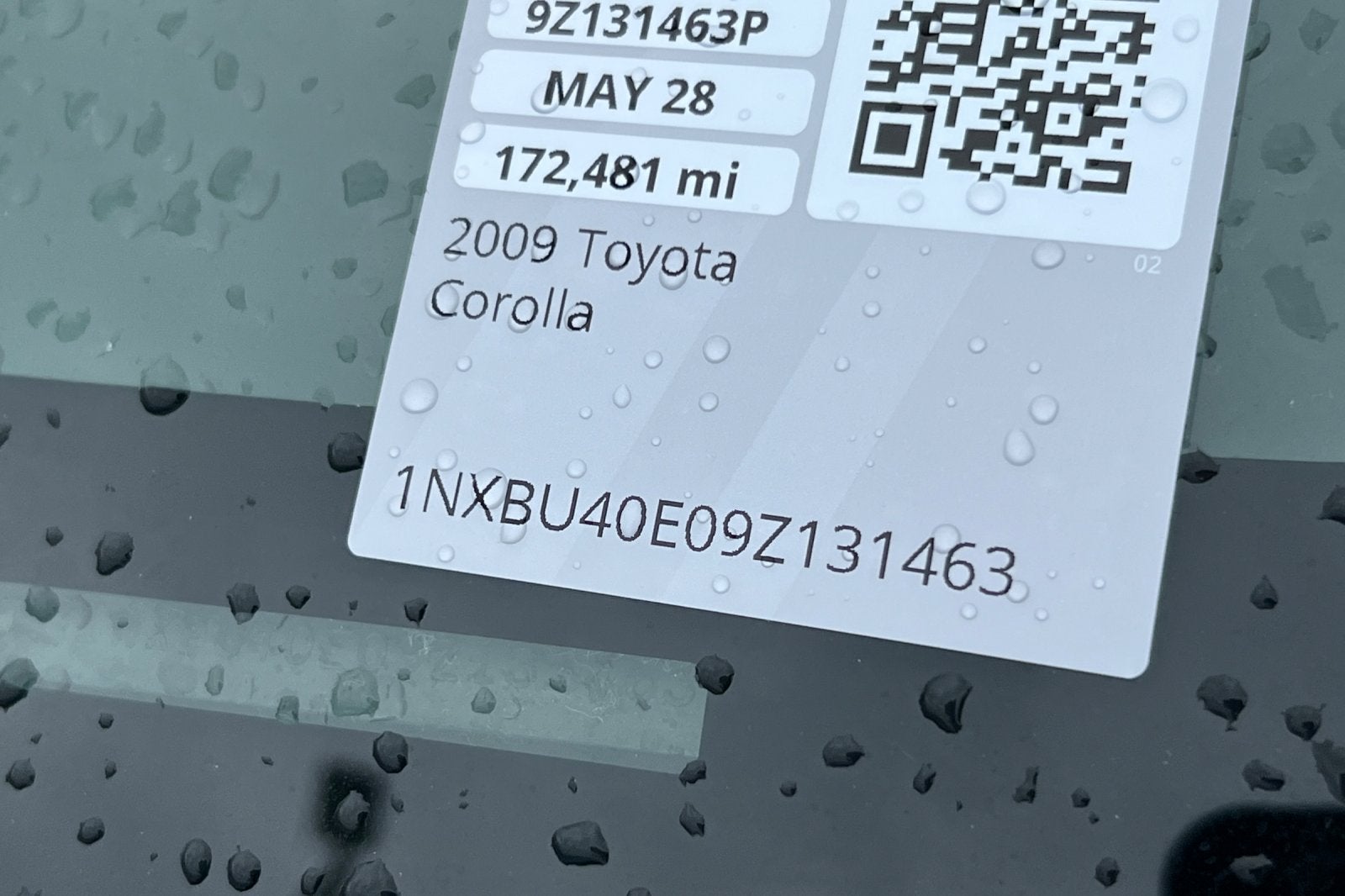 2009 Toyota Corolla LE