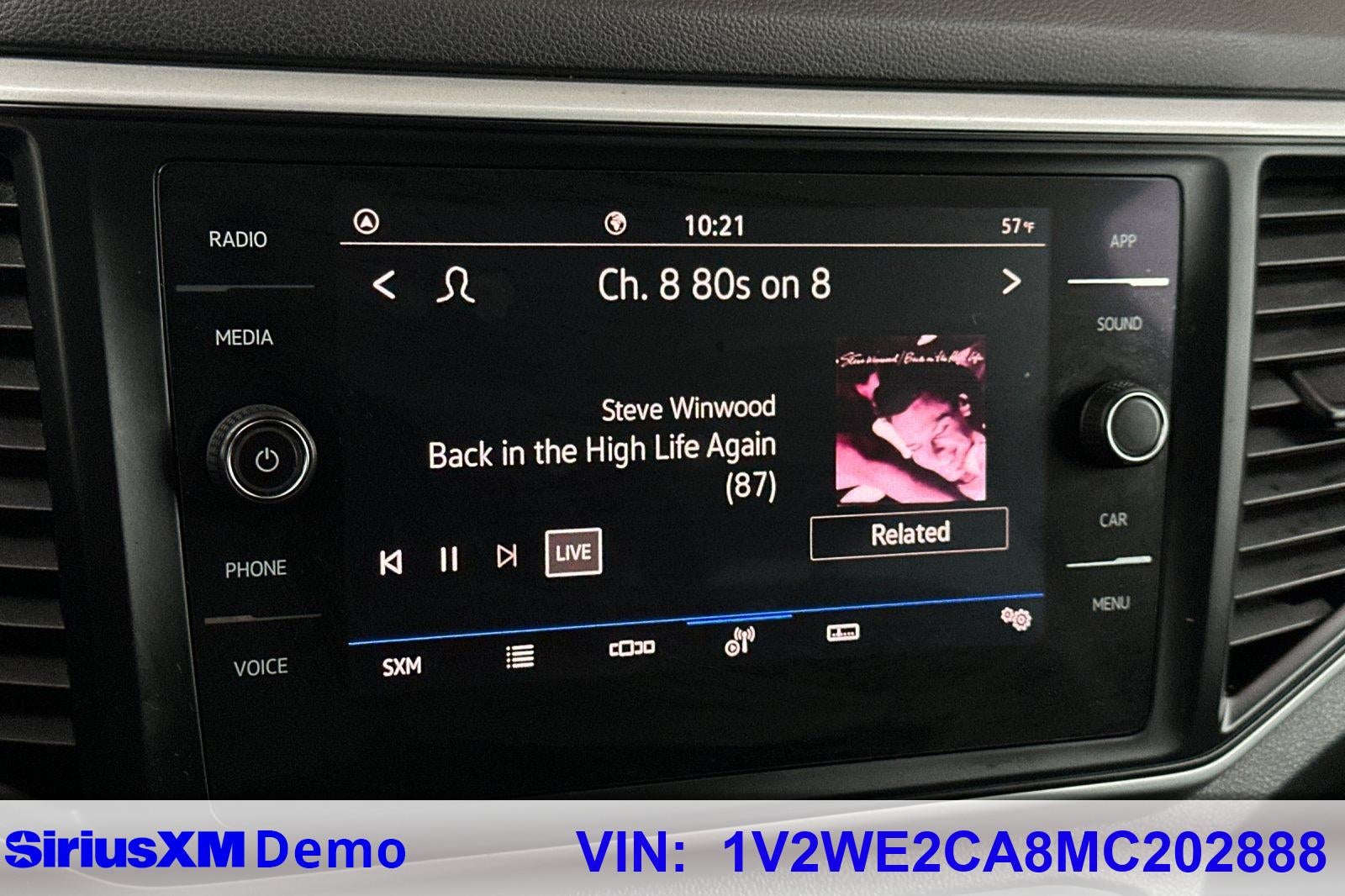 2021 Volkswagen Atlas Cross Sport 3.6L V6 SE w/Technology