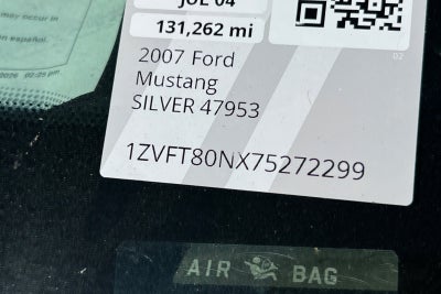 2007 Ford Mustang Deluxe