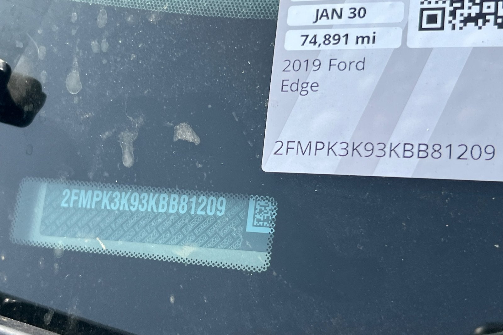 2019 Ford Edge Titanium