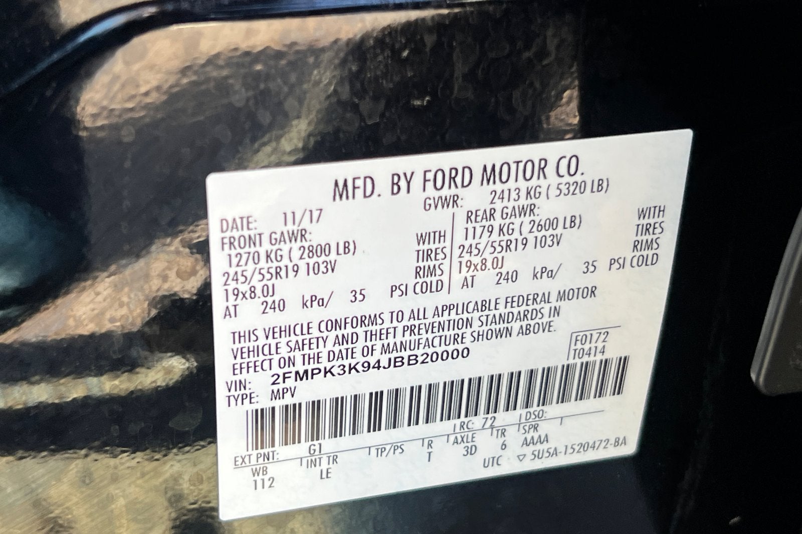 2018 Ford Edge Titanium