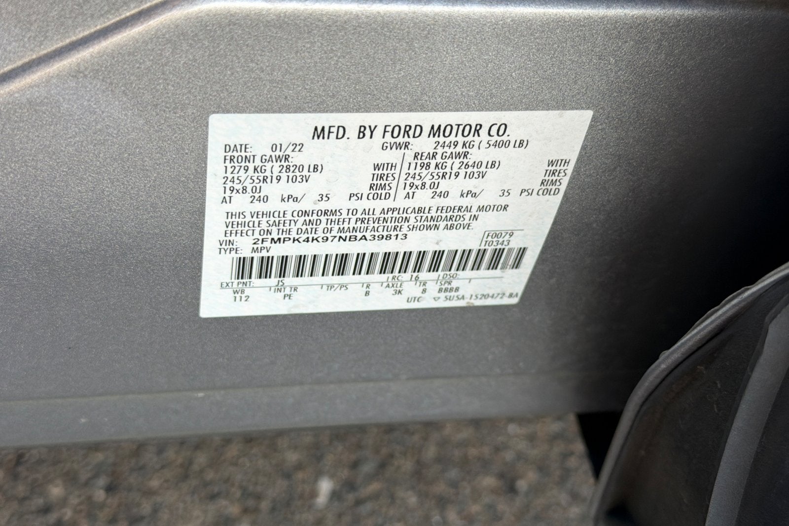 2022 Ford Edge Titanium