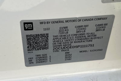 2023 Chevrolet Silverado 1500 LTZ