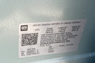 2022 Chevrolet Equinox LT