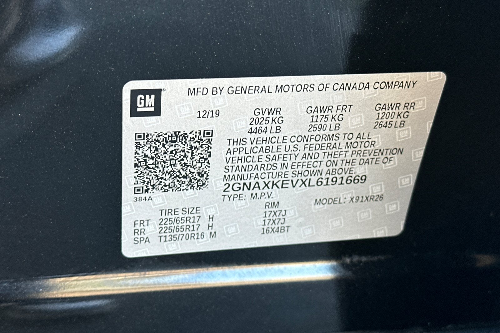 2020 Chevrolet Equinox LT