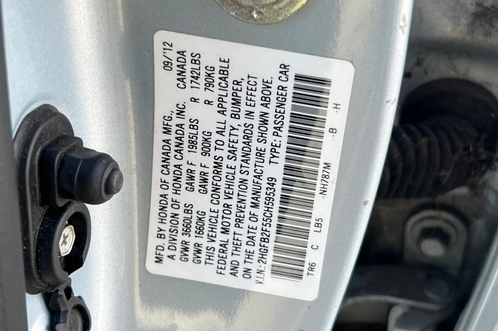 2012 Honda Civic LX