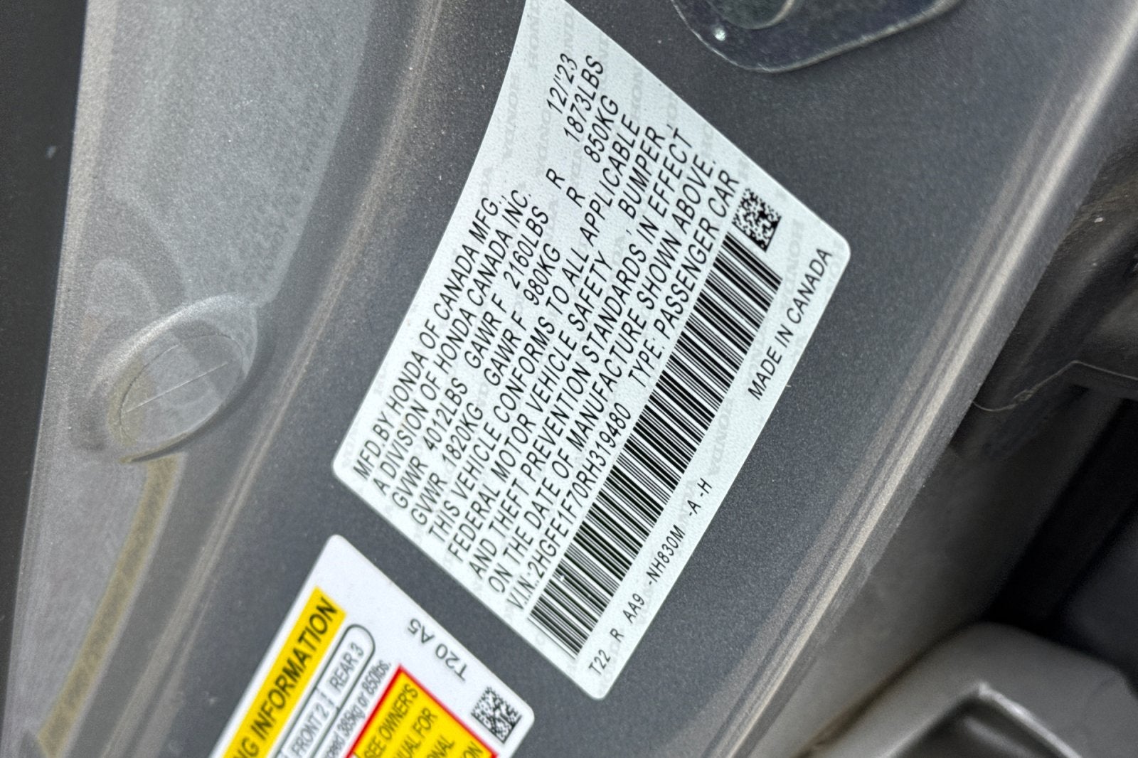 2024 Honda Civic EX