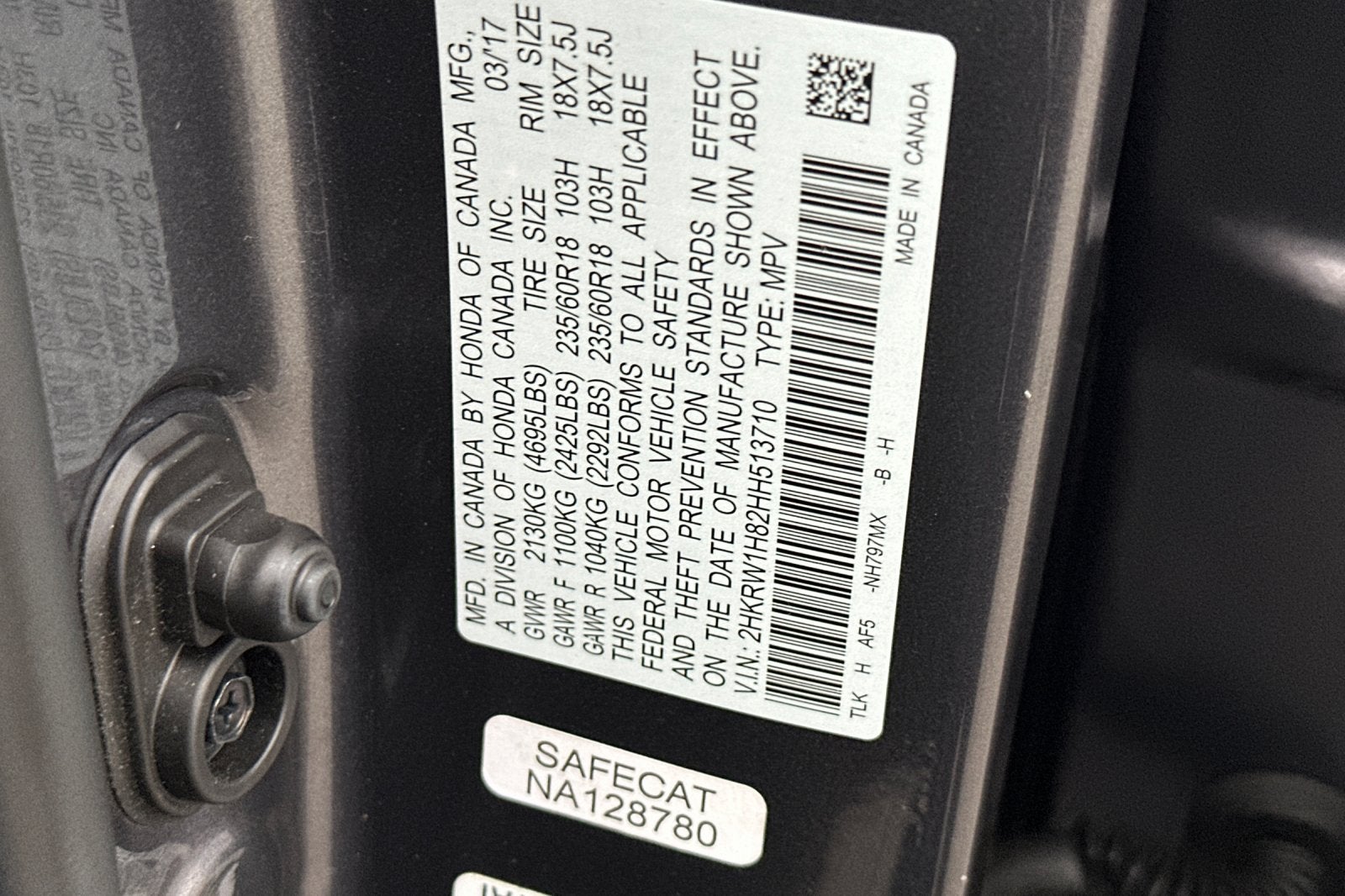 2017 Honda CR-V Base