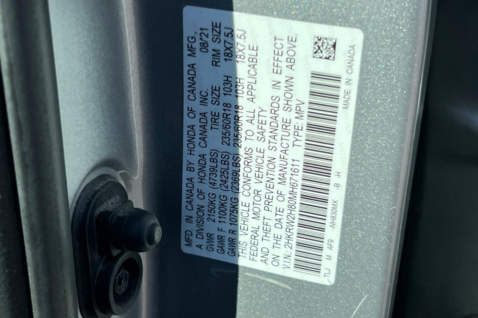 2021 Honda CR-V EX-L