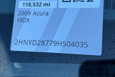 2009 Acura MDX Sport Pkg