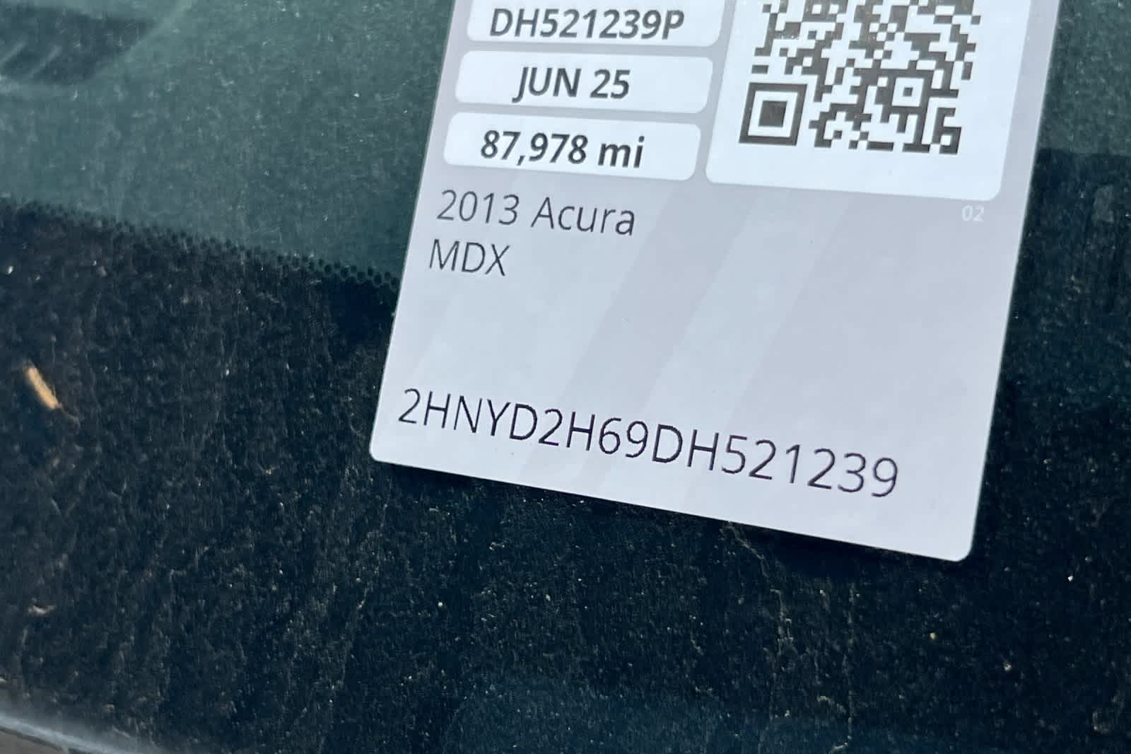 2013 Acura MDX Advance Pkg