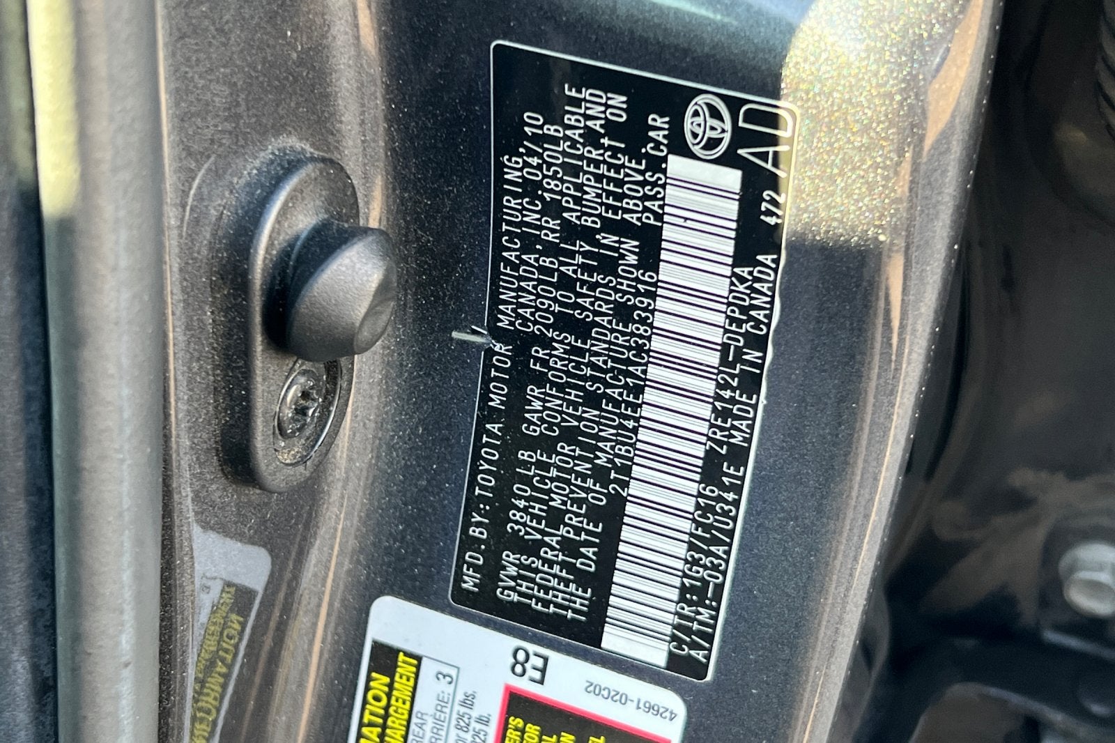 2010 Toyota Corolla LE