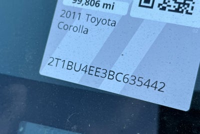 2011 Toyota Corolla LE