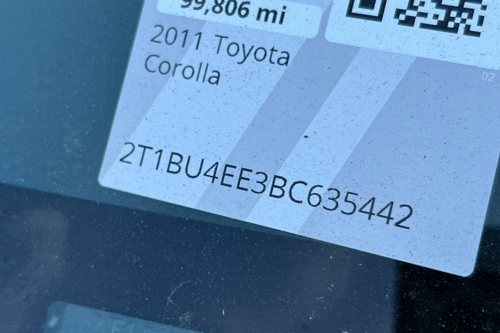 2011 Toyota Corolla LE