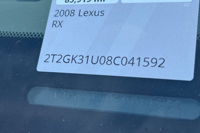 2008 Lexus RX 350 